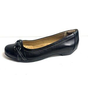Softspots Women's Posie Flat Black Size 8.5N